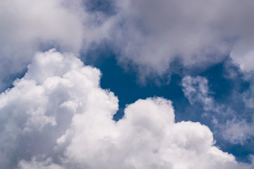 Cloud clear sky for background