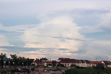 ラオス・ビエンチャン・ナンブ広場・景色