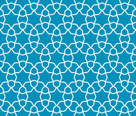 Stoffe zum Nähen Arabischegitter geometrische nahtlose Muster