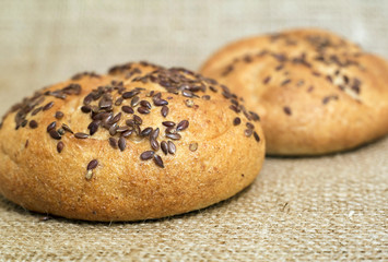 Bakery goods -  loaf with sesame seeds