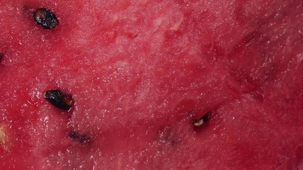 Red texture of sweet watermelon. Natural healthy food concept.