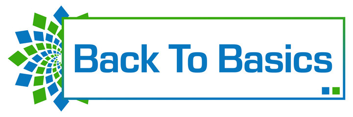 Back To Basics Green Blue Circular Bar 