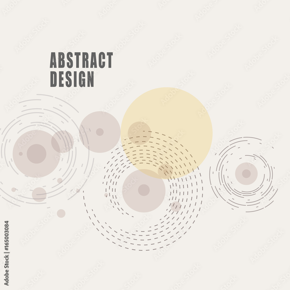 Poster abstract modern technology background, futuristic twirl design. lines and circle structure elements
