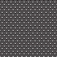 Back and white seamless pattern