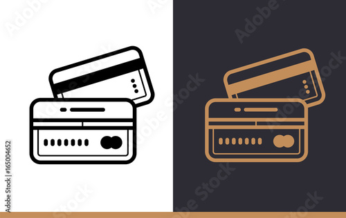 Vector Linear Icons Credit Card Of Finance Banking High Quality Vector Linear Icons Credit Card Of Finance Banking High Quality Modern Suitable For