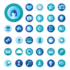 Social Media Icons Set