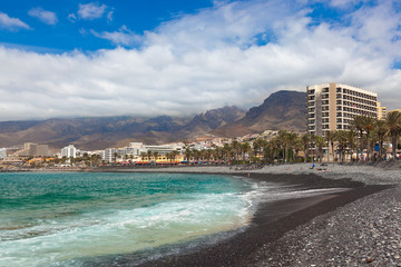 Fototapeta na wymiar Beach in Tenerife island - Canary