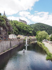 Vianden - Burg und Gemeinde in der 