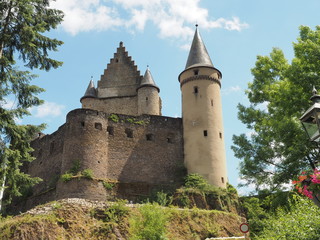 Vianden - Burg und Gemeinde in der 