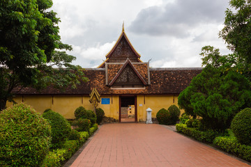 ラオス・ビエンチャン・ワット・サケット・最古の寺院