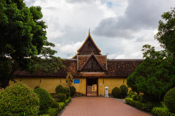 ラオス・ビエンチャン・ワット・サケット・最古の寺院