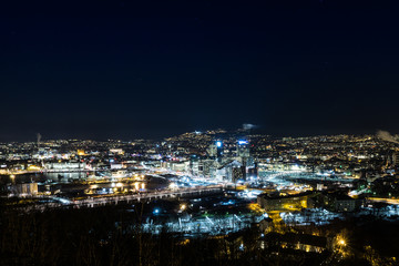 Fototapeta na wymiar Oslo by Night