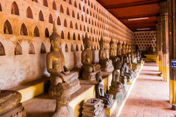 ラオス・ビエンチャン・ワット・サケット・最古の寺院