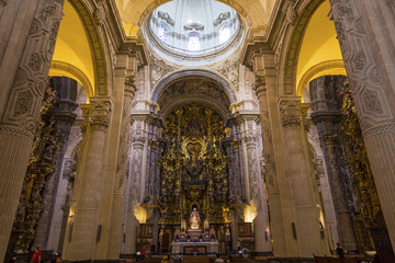 El Salvador church, Seville, Andalusia, spain