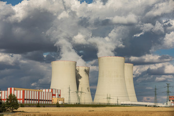 Nuclear power plant Temelin in the Czech Republic