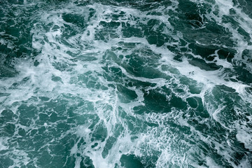 Fototapeta na wymiar something hiding in the deep - dark blue swirl on the Indian ocean