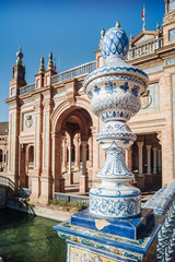 Naklejka premium Plaza de España in Sevilla