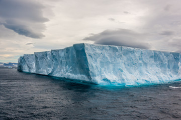 Icebergs along the Antarctic Peninsula. © David