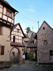 Fototapeta na wymiar Alte Häuser in Deutschland