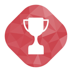 geometrischer Icon - Pokal