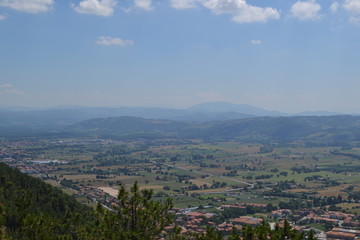 Fototapeta na wymiar Landschaft in Italien