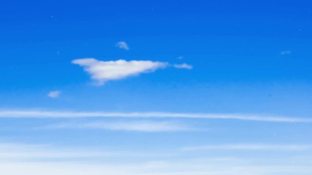 Blue field entoptic phenomenon in the sky