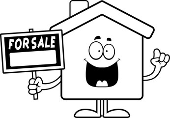Cartoon Home Sale Idea