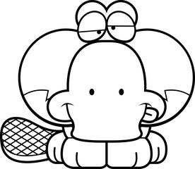 Cartoon Goofy Platypus