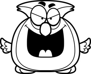 Fototapeta premium Evil Little Owl