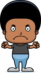 Cartoon Angry Boy