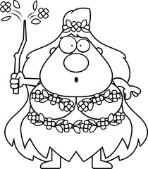 Surprised Cartoon Mother Nature