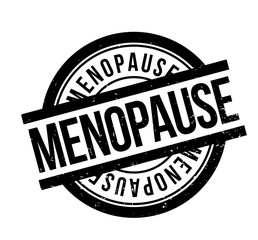 Menopause rubber stamp. Grunge design with dust scratches. Effects can be easily removed for a clean, crisp look. Color is easily changed.