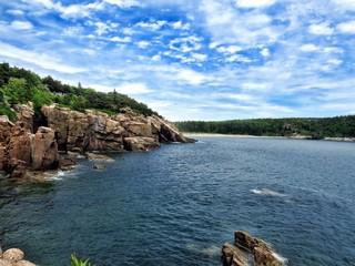 Fototapeta na wymiar Acadia's view