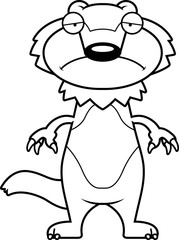 Sad Cartoon Wolverine