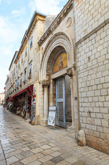 Entrance portal of the Euphrasian Basilica, Porec