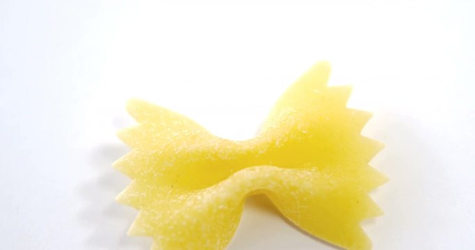 Close-up of farfalle pasta