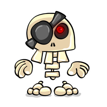 Cartoon Skeleton