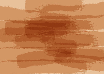 Abstract brown texture. Rectangular watercolour background. Grunge, sketch, ink, paint, graffiti.