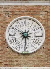 Fototapeta na wymiar Rimini - Astronomical clock