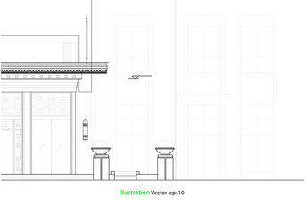 Architectural background, architectural plan, construction drawing