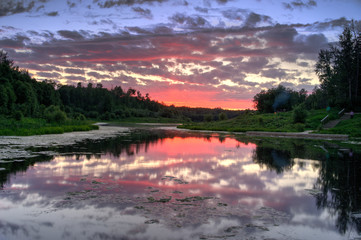 Chickakoo Lake recreation Area nea Stony Plane, Alberta,Canada