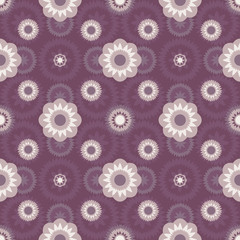 Violet seamless vintage ornament