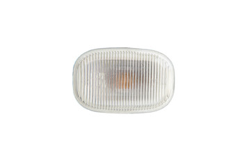 Turn light on white background