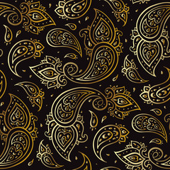 Paisley Ethnic ornament.