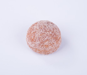 donut or tasty donut on a background.