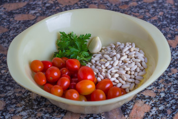 Salad ingredients