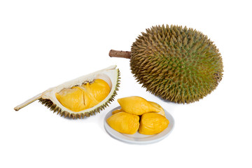 Malaysia fresh tropical durian fruit