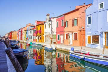 Fototapeta na wymiar Burano island of Venice