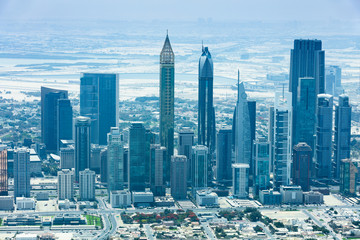 Naklejka na ściany i meble Dubai Cityscape