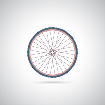 Bicycle wheels symbol